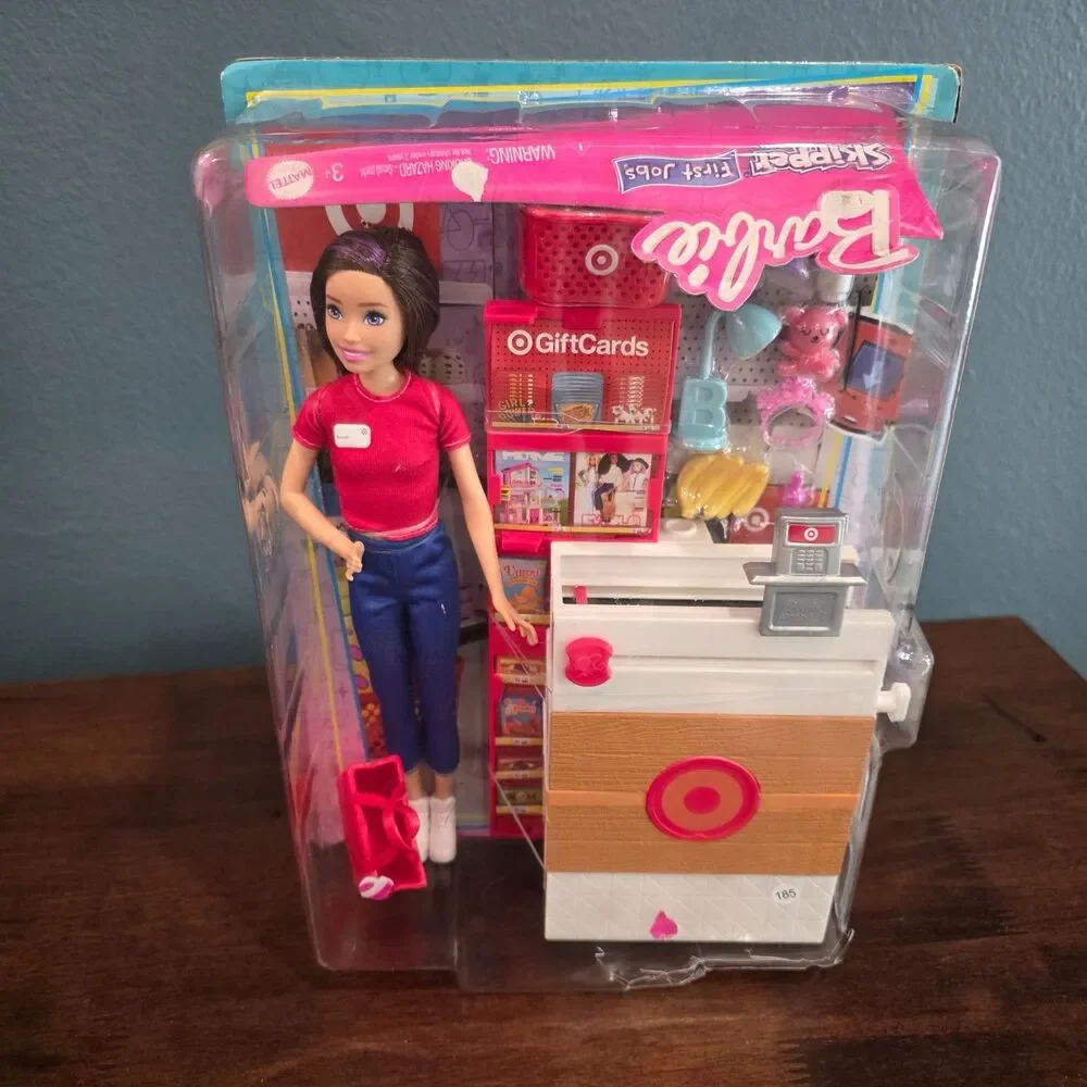 Barbie Skipper First Jobs Cashier Target Exclusive Doll Toy NEW in Package